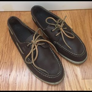 Sperry Top-Siders (boat shoes) chocolate brown