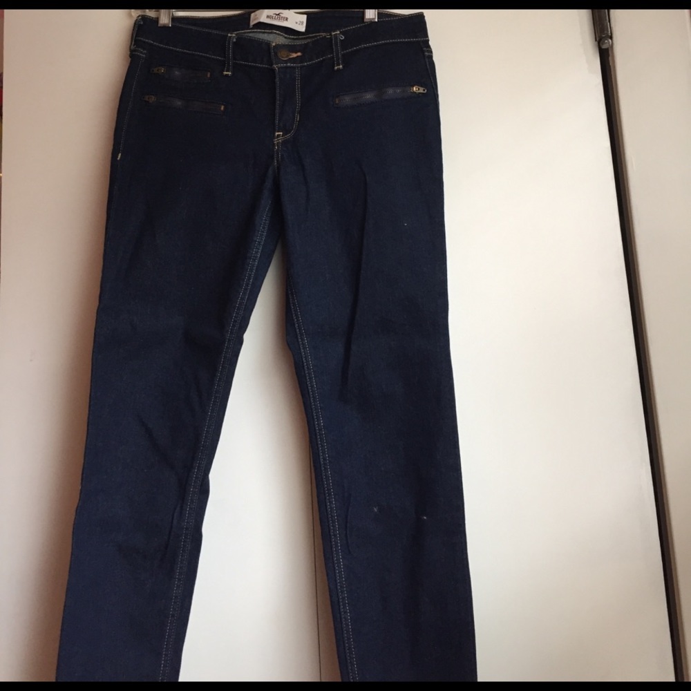 Hollister Zipper Detail Jeans