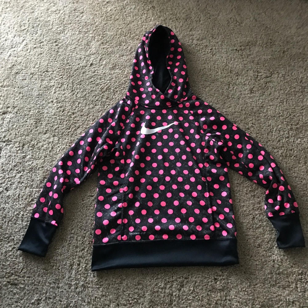 NEW Nike Pink and Black Hoodie!!