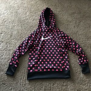 NEW Nike Pink and Black Hoodie!!