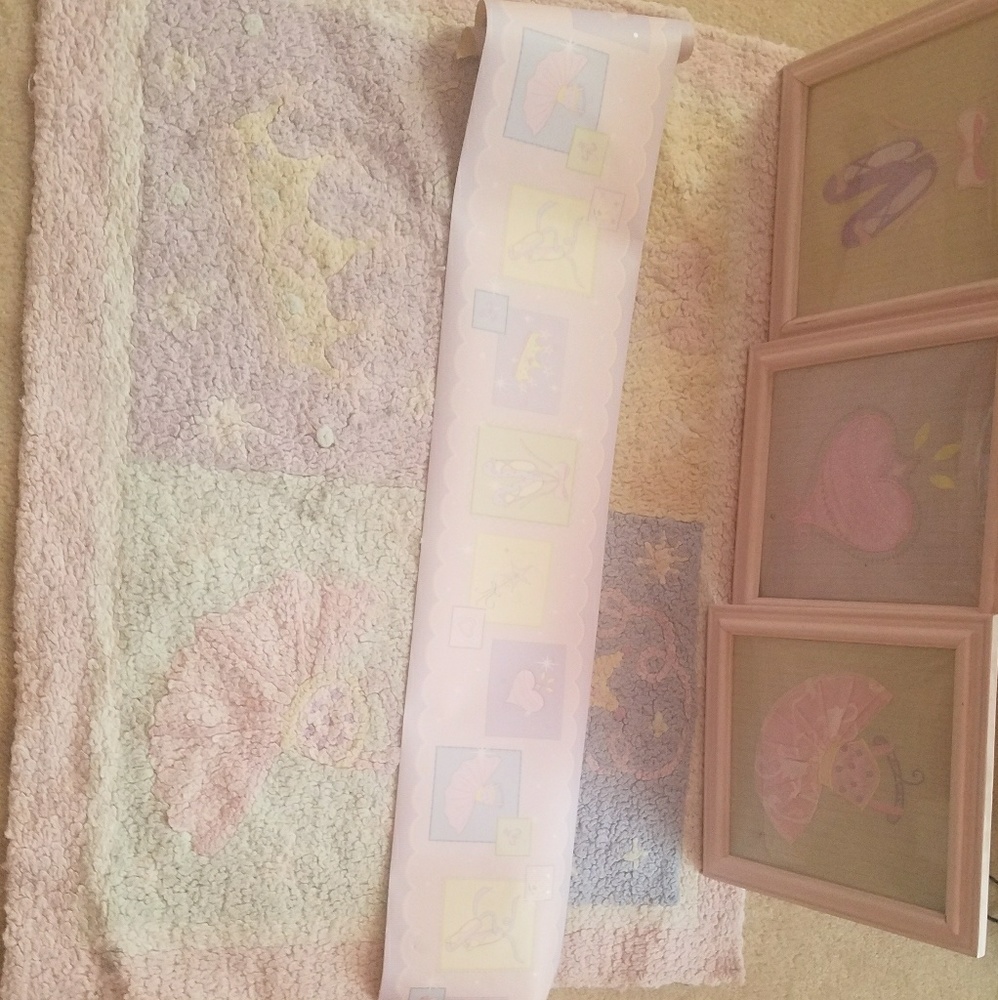 Ballerina Princesses Room Decor Bundle