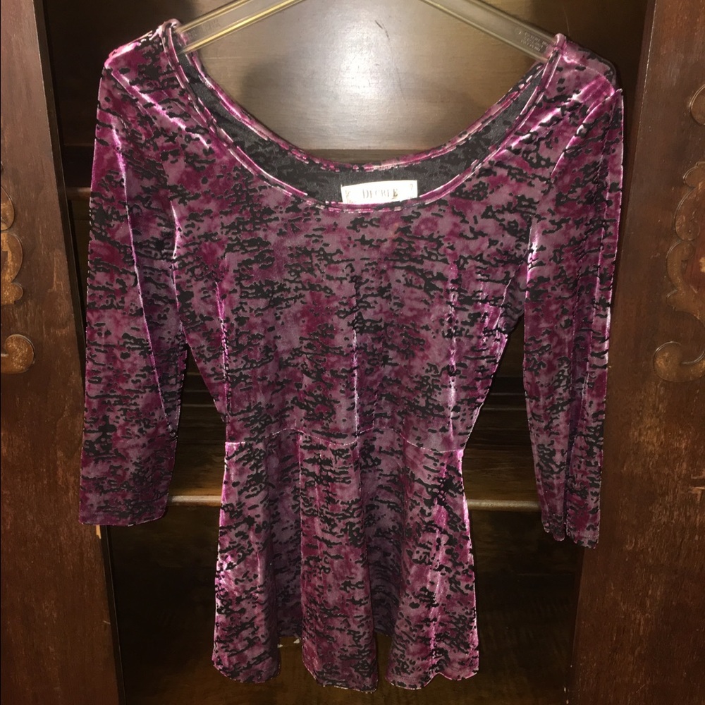 Cute Velvety Blouses