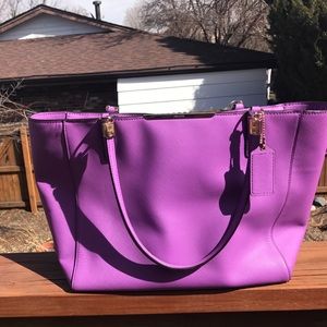 Beautiful light purple Coach bag