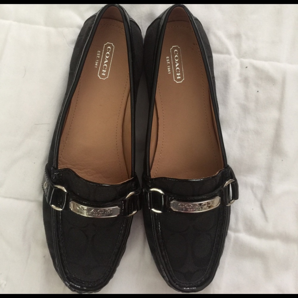 Coach Mocassins NWOT.