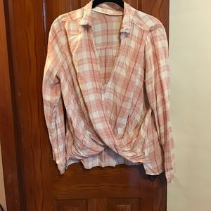 Plaid blouse