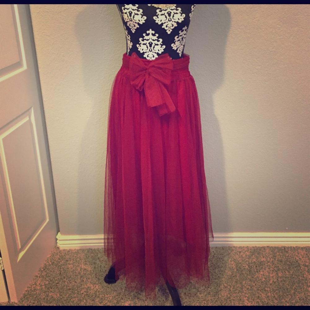 Tulle skirt
