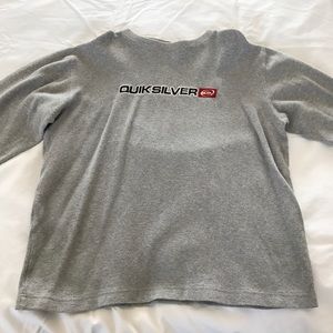 Large men's quicksilver sweater
