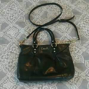 Coach Ashley mini tote black