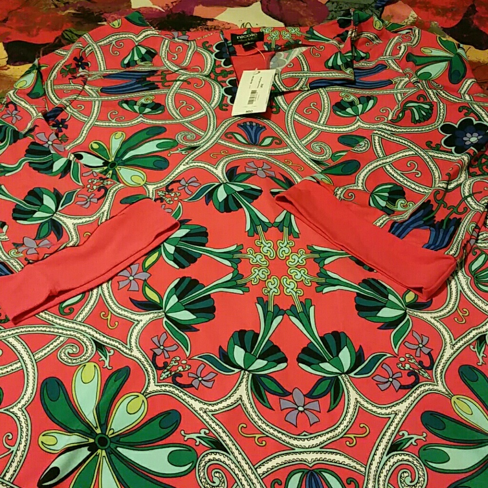 Floral Dress by Nicole Miller