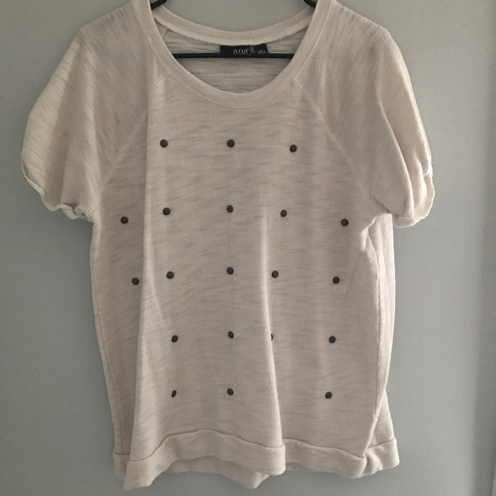Sweater material top