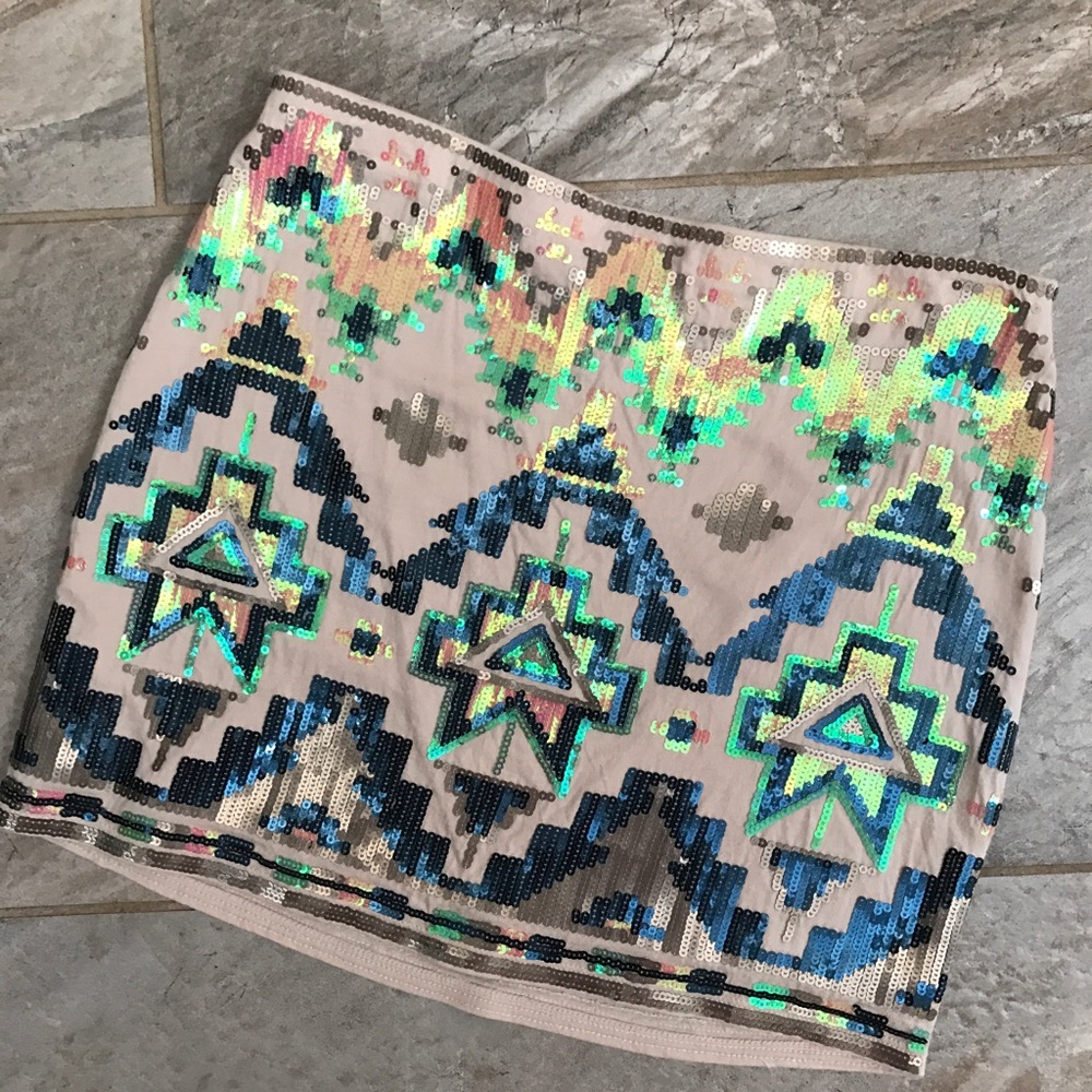 Express Sequin skirt - Picture 2 of 2