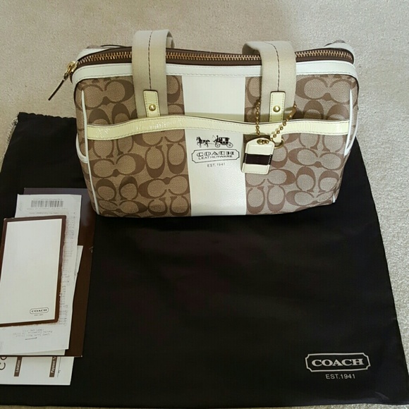 Coach Satchel Handbag - Picture 7 of 8