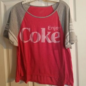 Vintage 80s/90s Enjoy Coke Crop Top