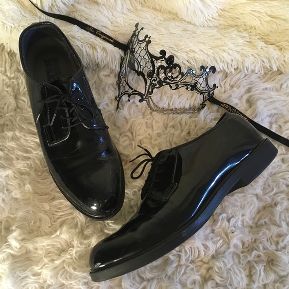 CAPPS Shoes - Last Chance b4 Donation Shiny Uniform Work Oxford