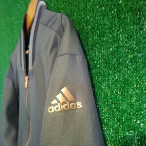 adidas zippered lightweight jacket