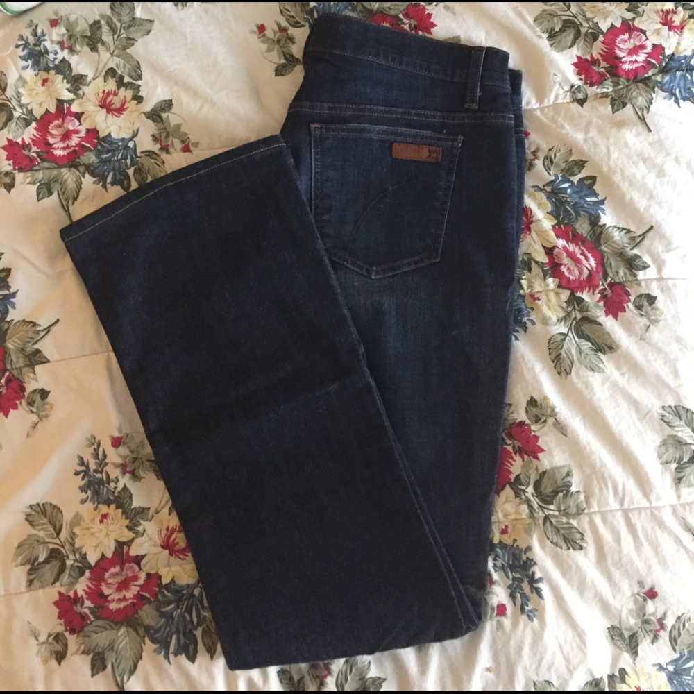 Joe's Jeans 31 dark indigo "The Rocker" boot cut