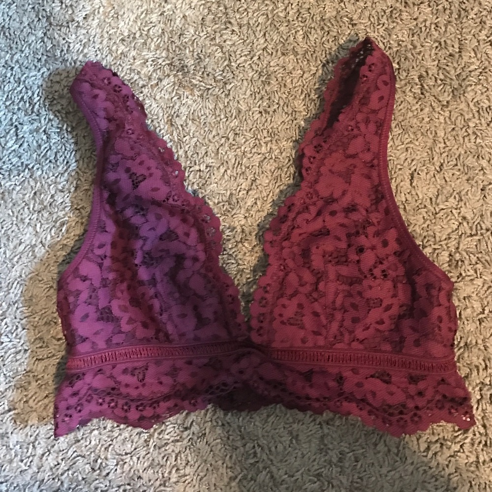 Burgundy/maroon VS BRALETTE