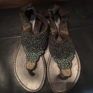 Steve Madden Beaded Sandals