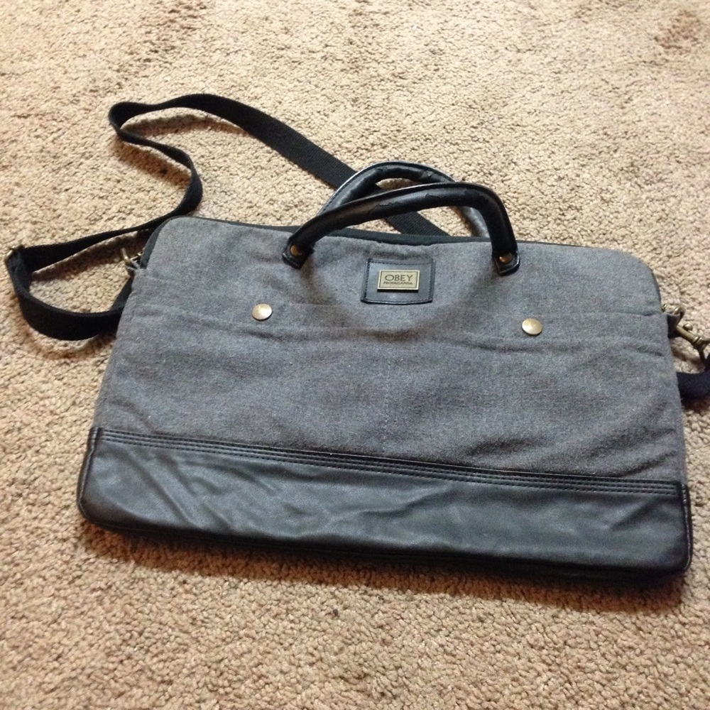 Obey Brand Tablet/Laptop Shoulder 💼 Bag