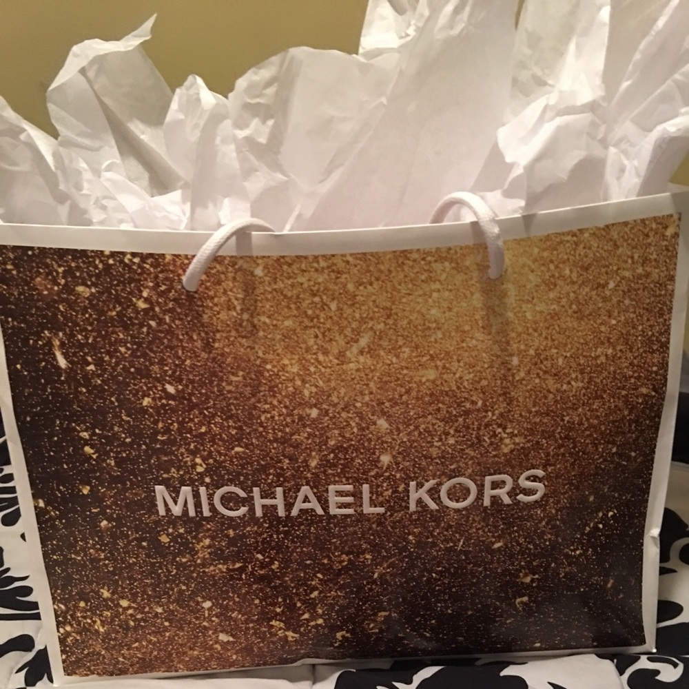 Michael Kors shopping gift bag