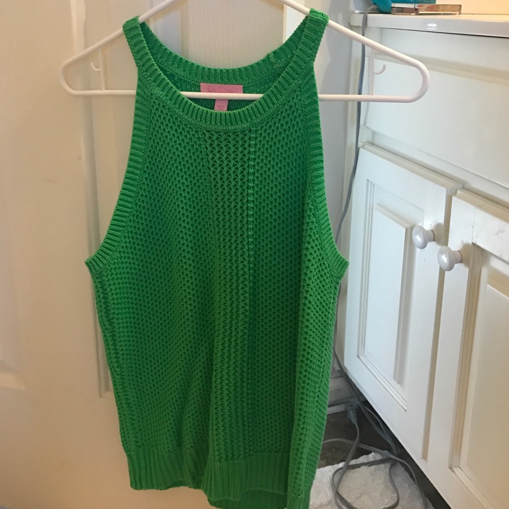Sleeveless sweater