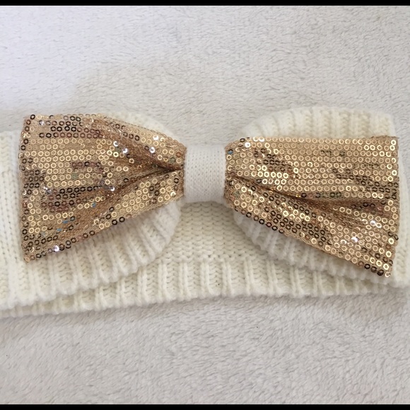 Accessories - sparkly gold and cream headband Accessories - sparkly gold and cream headband