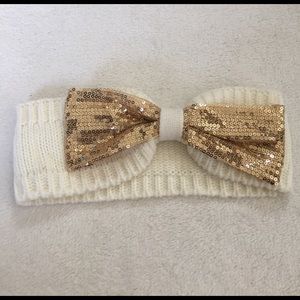 Accessories - sparkly gold and cream headband Accessories - sparkly gold and cream headband