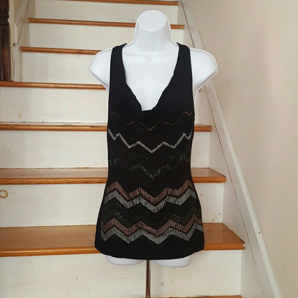 Guess Cowl Neck Tank Top small