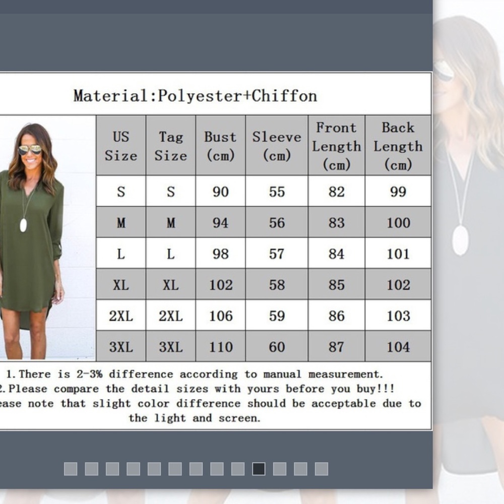 Low-Rise Chiffon Dress/Top! - Picture 6 of 7