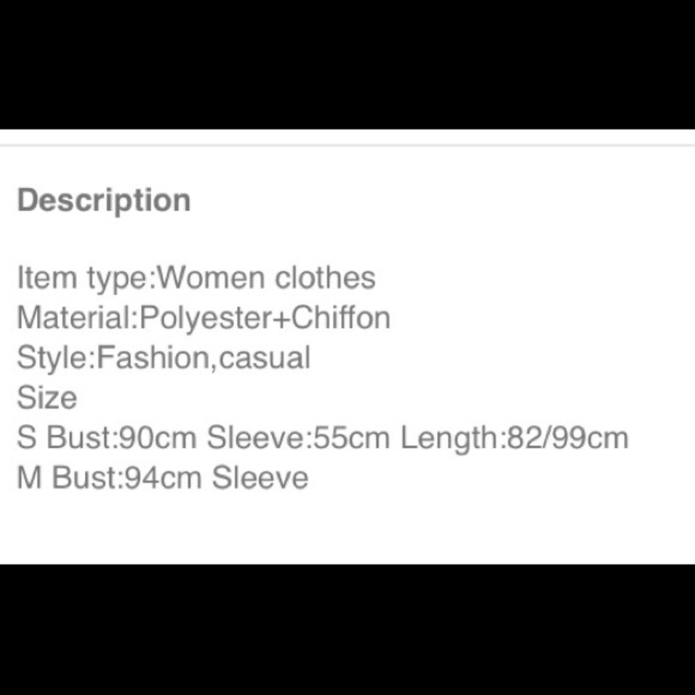 Low-Rise Chiffon Dress/Top! - Picture 7 of 7