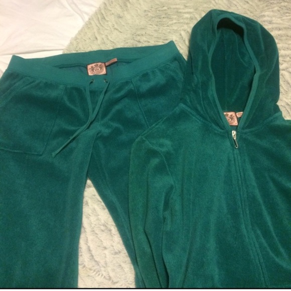 Juicy Couture Tops - Juicy Couture Terrycloth Tracksuit