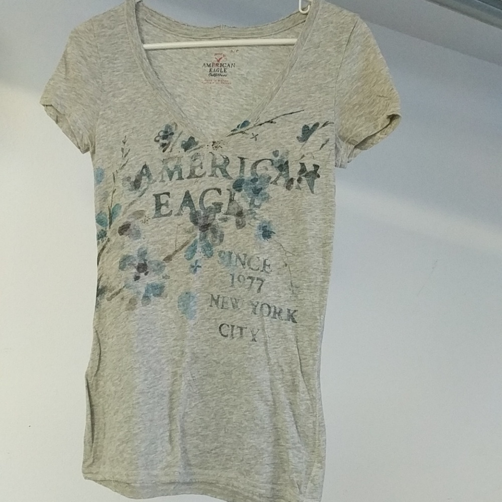 Grey baby t