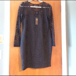 NWT Kardashian Kollection lace dress
