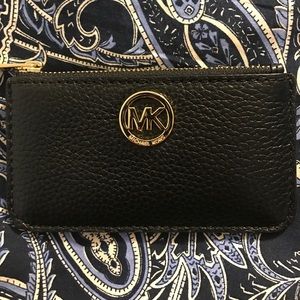 Authentic Michael Kors coin keychain