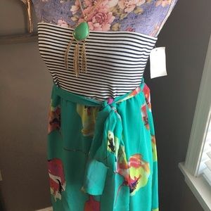 NWT maxi bright/floral great for summer