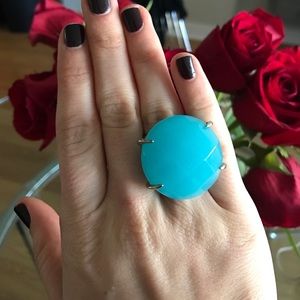 Kendra Scott turquoise statement ring