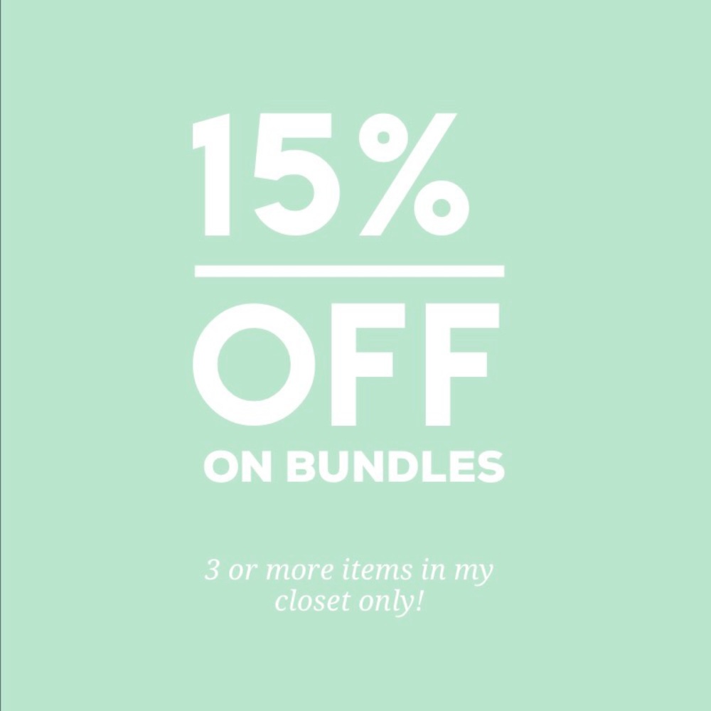 🌸15% OFF BUNDLES FROM MY CLOSET ONLY🌸