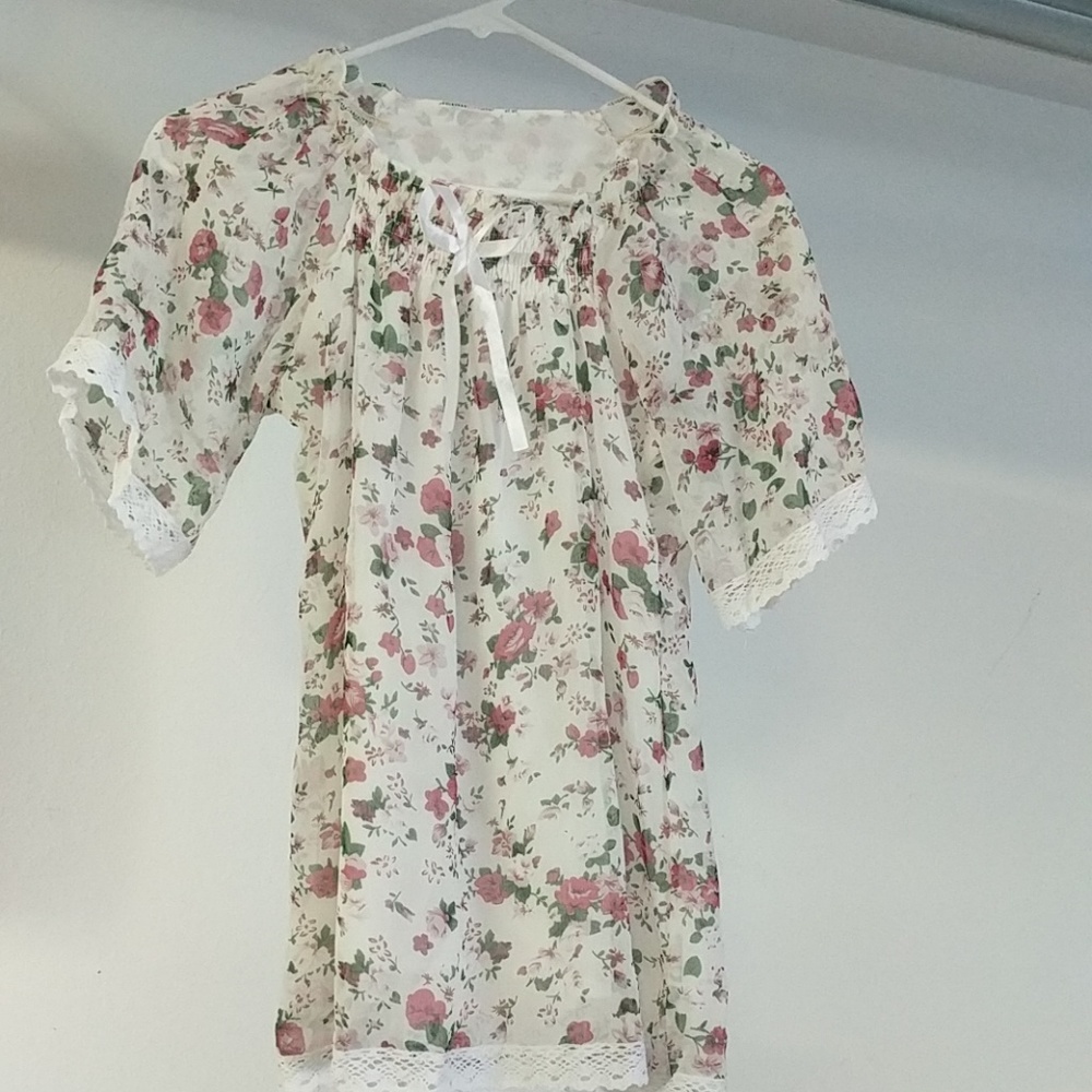 Flower blouse