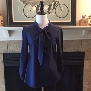 Dear Creatures pussy bow blouse