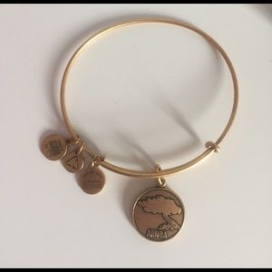 Gold "Aruba" Alex & Ani bracelet