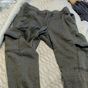 Cargo joggers-M-fleece lined, fitted