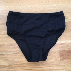 High waisted bathing suit bottom