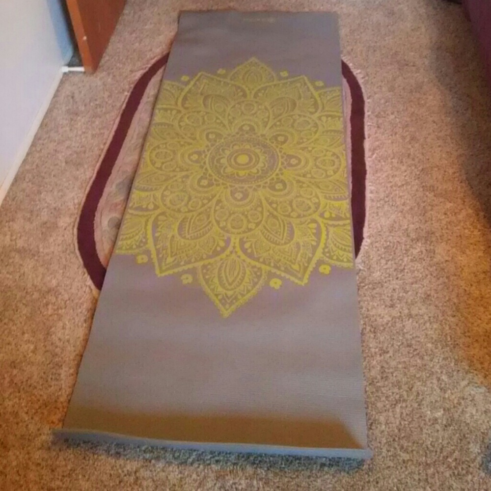 Yoga mat.