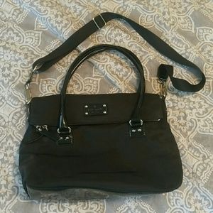Kate Spade nylon and patent bag