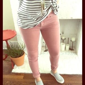 Pink jeans by Free People