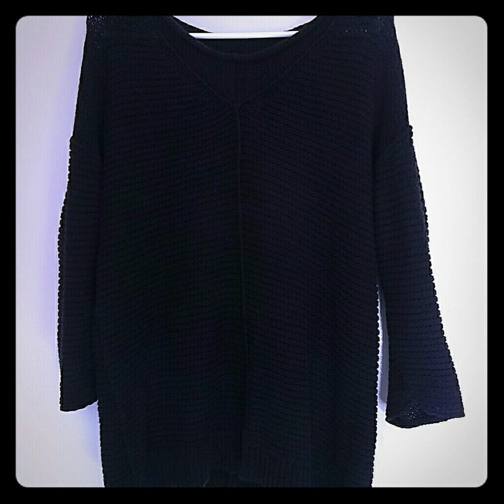 PRICE DROP 😀Eddie Bauer sweater knit navy!