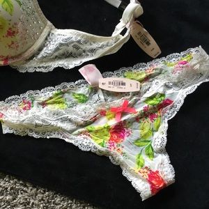 Brand new Victoria secret bra and thong