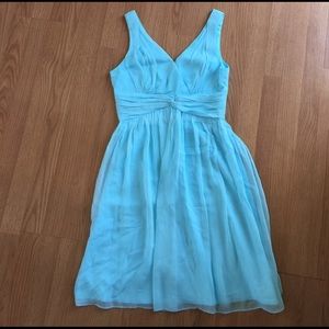 Donna Morgan Jessie Dress, Gulf Stream, Size 8