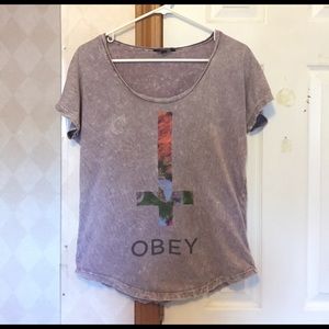 Obey destroyed was t-shirt size M