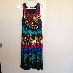 Multi-color dress